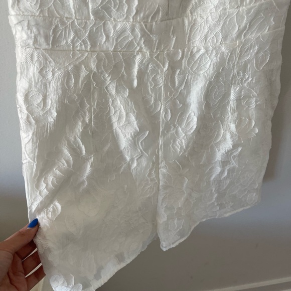 Lulus White Floral Romper - Picture 3 of 6